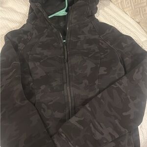 Lululemon Athletica Black Camo Hoodie